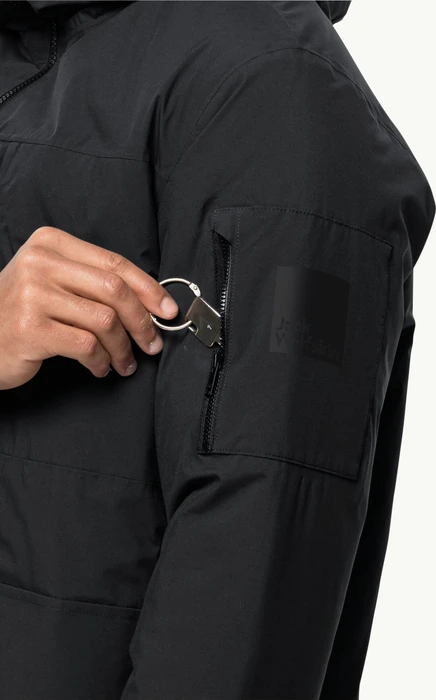 Jack Wolfskin Koenigsbau Parka Funktionsjacke schwarz (Herren)