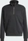 adidas Trefoil Essentials Waffle 1/2 Zip Sweatshirt schwarz (Herren) Vorschaubild