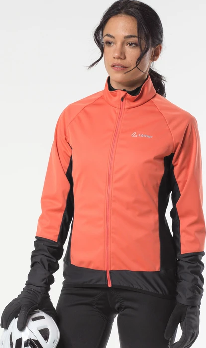 Löffler Bike Alpha AB Fahrradjacke coral (Damen)