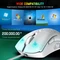 Ziyou Lang D19 RGB Gaming Mouse weiß, USB Vorschaubild