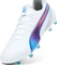 Puma King Ultimate FG/AG puma white/bluemazing/flat light gray/sunset glow (Damen) Vorschaubild