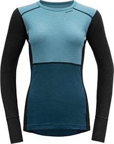 Devold Lauparen Merino 190 Funktionsshirt langarm moon/ink/flood (Damen)