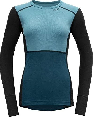Devold Lauparen Merino 190 Funktionsshirt langarm moon/ink/flood (Damen)