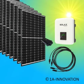 1A-Innovation Fronius Symo 15.0-3-M Light + Solarmodul 405W, 15kW, 15.39kWp