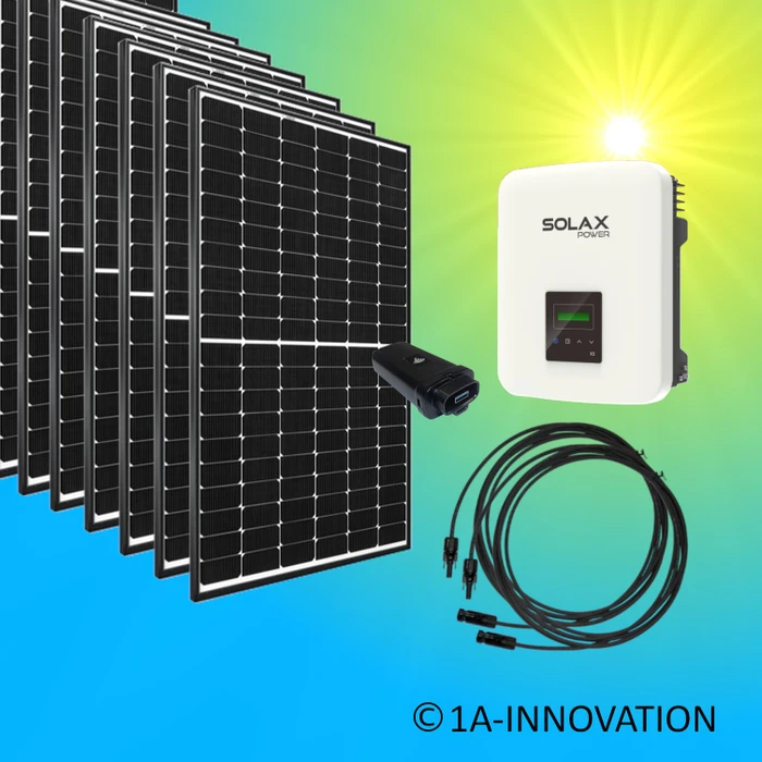 1A-Innovation Fronius Symo 15.0-3-M Light + Solarmodul 405W, 15kW, 15.39kWp