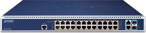 Planet GS-6322 Rackmount Gigabit Managed Switch, 26x RJ-45, 2x SFP+, 2280W PoE++