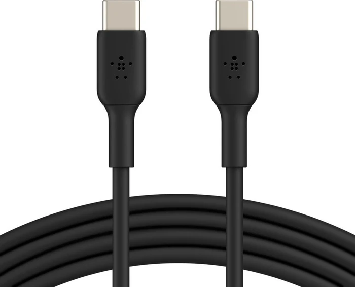 Belkin BoostCharge USB-C to USB-C Cable with Strap 2.0m schwarz