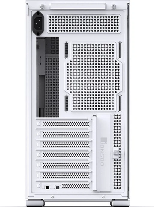 Jonsbo D41 Screen White, weiß, Glasfenster
