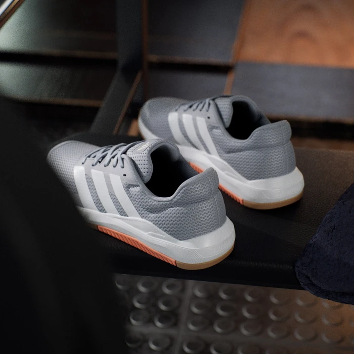 adidas Dropset Base halo silver/cloud white/beam orange (Damen)