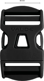 Vaude Dual Adjust 38mm Ersatzschnalle schwarz