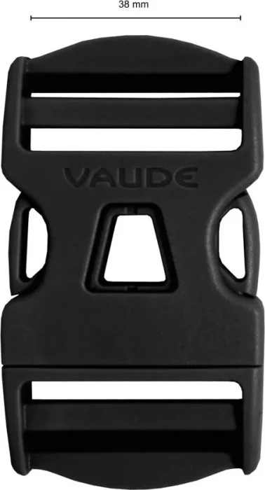 Vaude Dual Adjust 38mm Ersatzschnalle schwarz