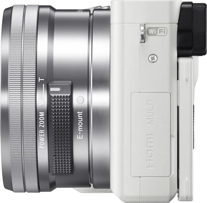 Sony Alpha 6000 weiß mit Objektiv E PZ 16-50mm 3.5-5.6 OSS