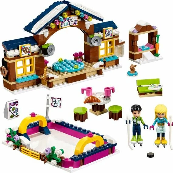 LEGO Friends - Eislaufplatz im Wintersportort