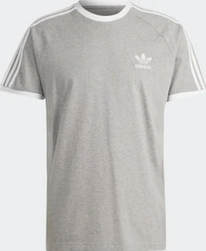 adidas Adicolor Classics 3-Streifen T-Shirt kurzarm medium grey heather (Herren)