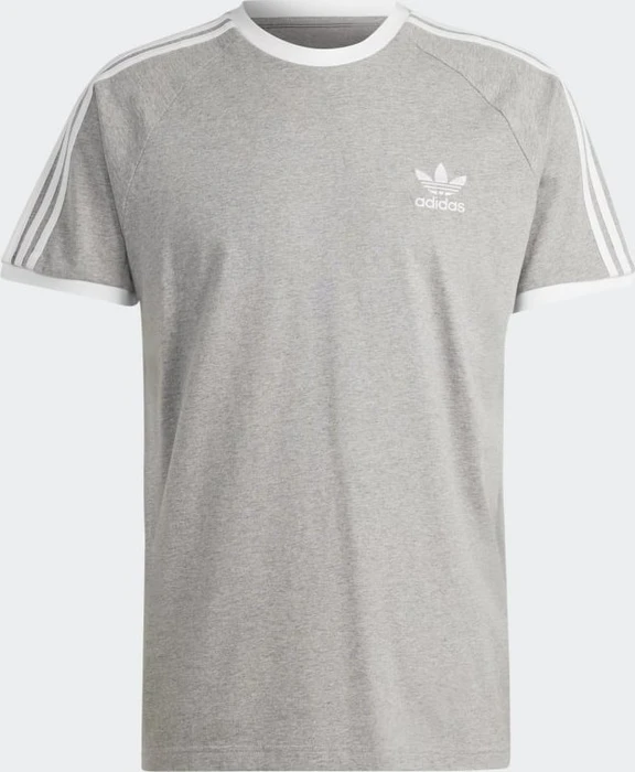adidas Adicolor Classics 3-Streifen T-Shirt kurzarm medium grey heather (Herren)