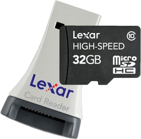 Lexar R48/W20 16GB USB-Kit, Class 10 (LSDMI32GBSBEUR)