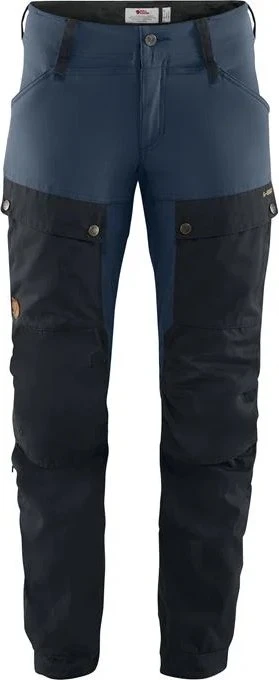 Fjällräven Keb Trousers Regular Hose lang dark navy/uncle blue (Damen)
