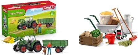 Schleich Farm World - Traktor mit Anhänger