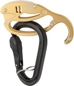 AustriAlpin Gold Fish Autotuber Set Sicherungsset inkl. HMS Rondo Slide-Autolock mit Selfie gold