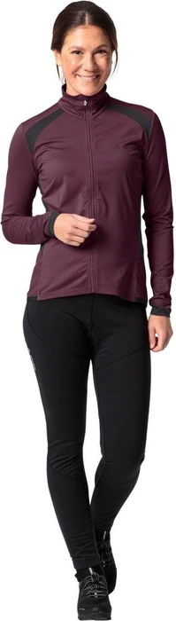 Vaude Posta Trikot langarm cassis (Damen)