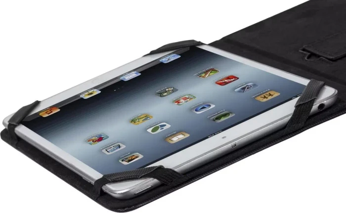 RivaCase Gatwick Kick-Stand Folio Case 3217 passend für Tablets 10.1"-11", schwarz