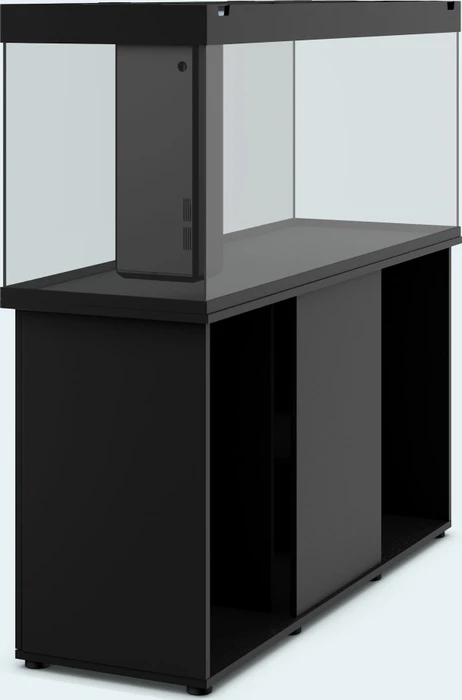 Juwel Rio 450 LED Aquarium-Set mit Unterschrank, schwarz/schwarz, 450l