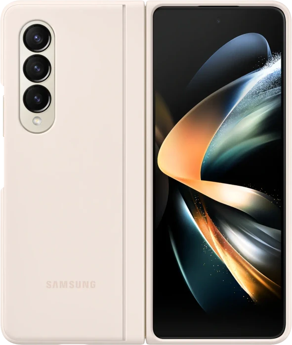 Samsung Slim Standing Cover für Galaxy Z Fold 4 Sand