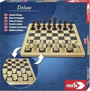 Schach & Dame Holz