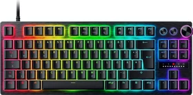 Razer Huntsman V3 Pro Low-profile Tenkeyless 8KHz, schwarz, LEDs RGB, Razer Low-Profile Analog Optical Switch, USB, DE (RZ03-05850300-R3G1)