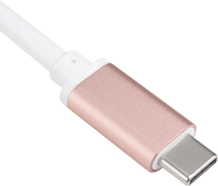 SilverStone EP08 USB 3.0 Typ-C auf HDMI Adapter, pink