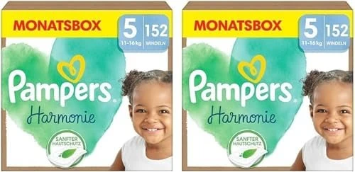Pampers Harmonie Gr.5 Einwegwindel, 11-16kg, 152 Stück