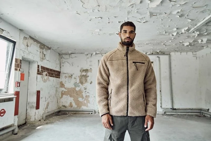 Brandit Teddyfleece Jacke camel (Herren) (5021-70) – Bild 5 von 5