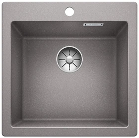 Blanco Pleon 5 InFino Einbau Becken mittig alumetallic