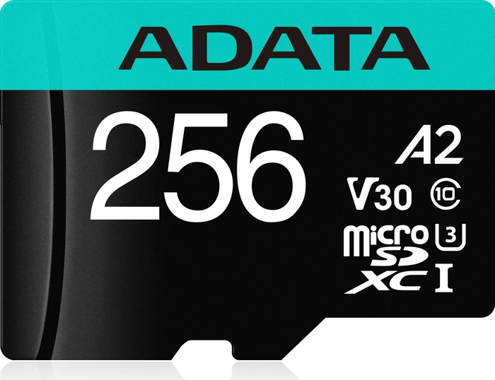 ADATA Premier Pro R100/W85 256GB Kit, UHS-I U3, A2, Class 10