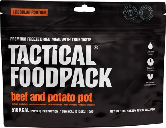 Tactical Foodpack Rindfleischeintopf mit Kartoffeln 714kcal
