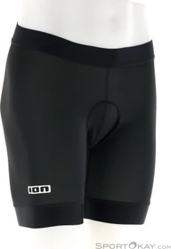 ION In-Shorts long Fahrradhose kurz schwarz (Herren)