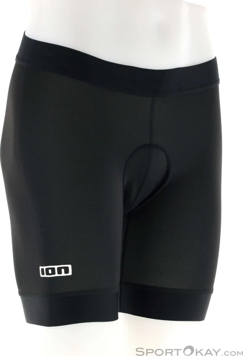 ION In-Shorts long Fahrradhose kurz schwarz (Herren)