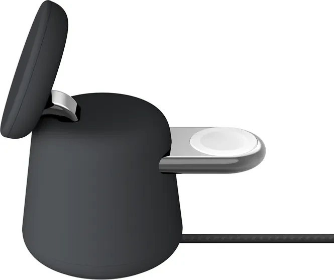 Belkin BoostCharge Pro Kabellose 2-in-1-Ladestation mit MagSafe (15W) Charcoal