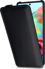 Stilgut UltraSlim Nappa für Samsung Galaxy A71 schwarz