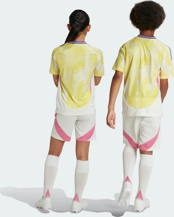 adidas Juventus Turin 2024/2025 Auswärtsshorts off white (Junior)