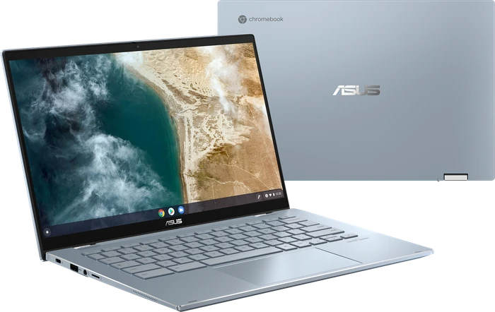 ASUS Chromebook Flip CX5 CX5400FMA-AI0077, AI Blue, Core i5-1130G7, 16GB RAM, 256GB SSD, DE