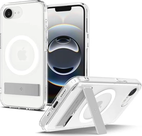 Spigen Ultra Hybrid S (MagFit) für Apple iPhone 16e Clear Black