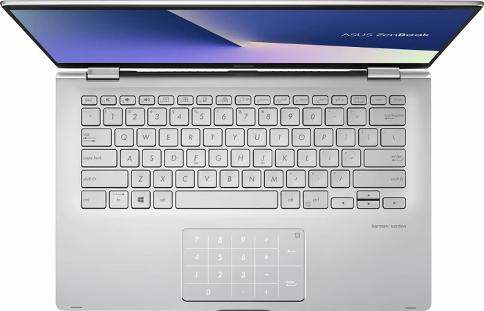 ASUS ZenBook Flip 14 UM462DA, Light Grey, Ryzen 7 3700U, 8GB RAM, 512GB SSD, DE
