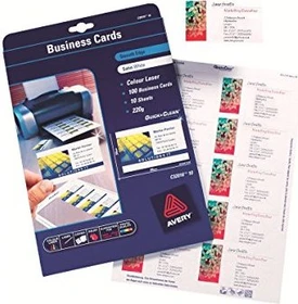 Avery-Zweckform Superior Visitenkarten, 260g, 10 Blatt