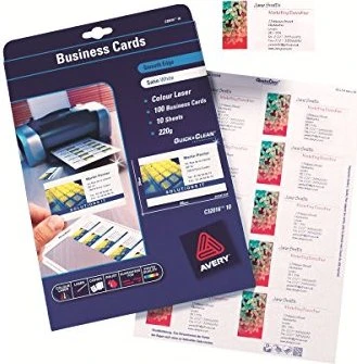 Avery-Zweckform Superior Visitenkarten, 260g, 10 Blatt