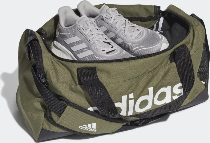 adidas Essentials Logo Duffelbag Extra Small Sporttasche focus olive/black/white