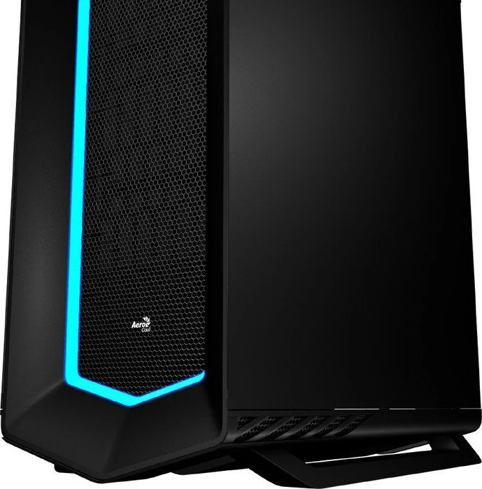 AeroCool Project7 P7-C1 Tempered Glass Edition schwarz, Glasfenster