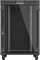 Lanberg 19" Rackschrank 22HE, LCD, freistehend, Flat Pack, V2, Glastür, IP20, RAL 9004, 1000mm tief Vorschaubild
