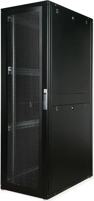 Roline / Secomp Pro Serie 19" Serverschrank 42HE, montiert, Gitternetztür, IP20, RAL 9005, 1000mm tief