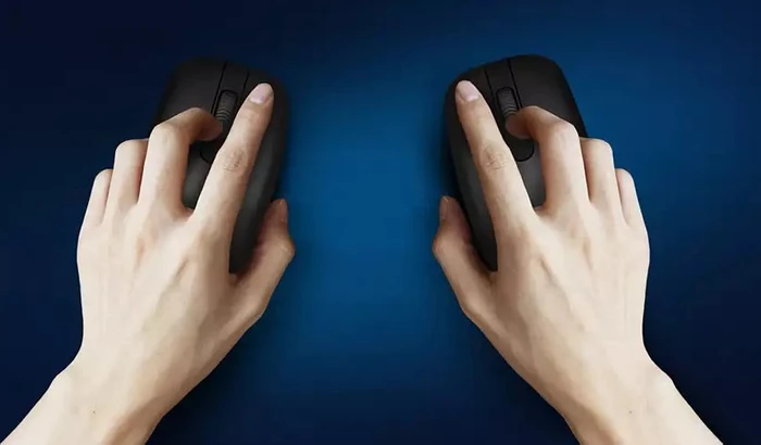 Philips 3000 Series Silent Wireless Mouse, schwarz, USB